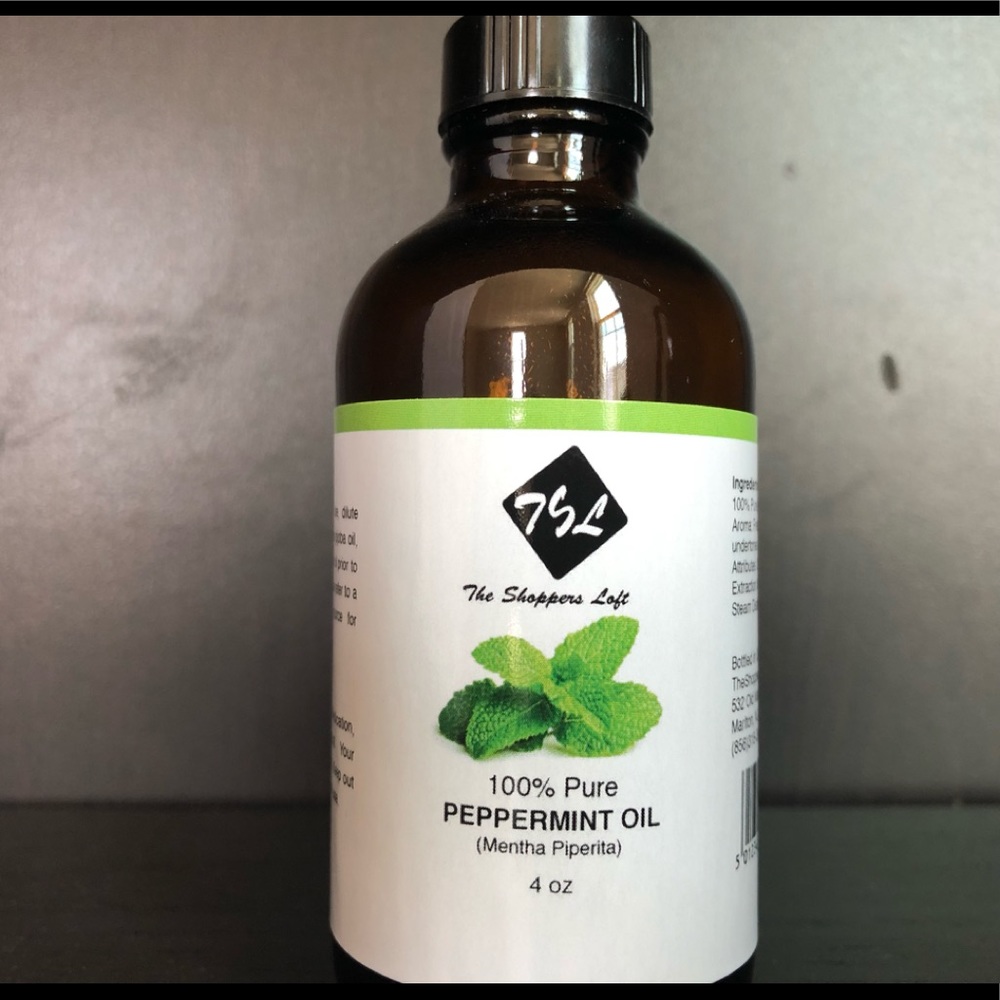 100% Pure Peppermint Oil 4oz (118mL) - Picture 1 of 3